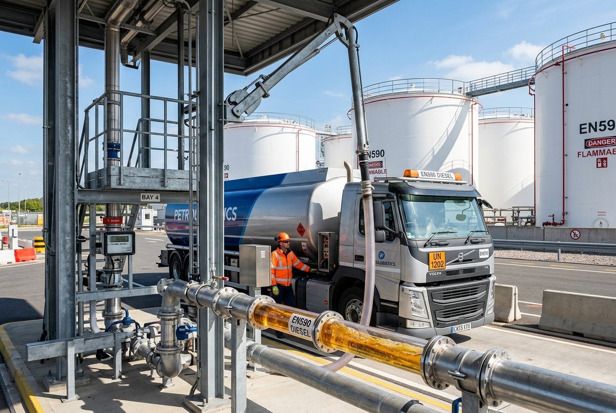 Petrochemicals - EN590 diesel, bitumen and industrial products